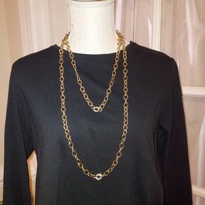 VINTAGE LOOPED RING NECKLACE